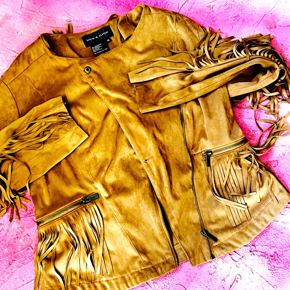 Brown Suede Jacket 🧥 (NEW)